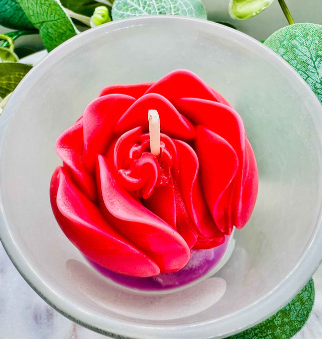 Bougie parfumée "Au nom de la Rose" - Élégance intemporelle