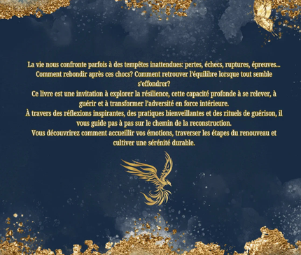 Couverture du livre L'Écrin de La Résilience de Sabrina Planchez pour développement personnel et résilience