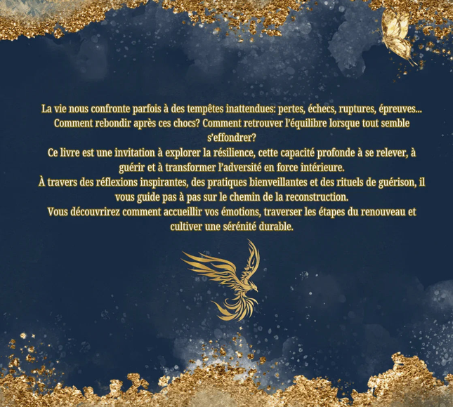 Couverture du livre L'Écrin de La Résilience de Sabrina Planchez pour développement personnel et résilience