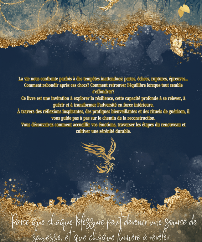 Livre " L'Écrin de La Résilience " - Ouvrage pour votre développement Personnel Par Sabrina Planchez