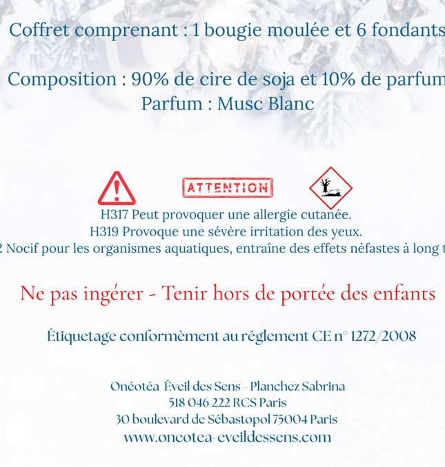 Bougies et fondants parfumés artisanaux, fabrication française naturelle.