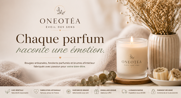 Onéotéa Eveil des Sens - l'artisanat parfumé à la française