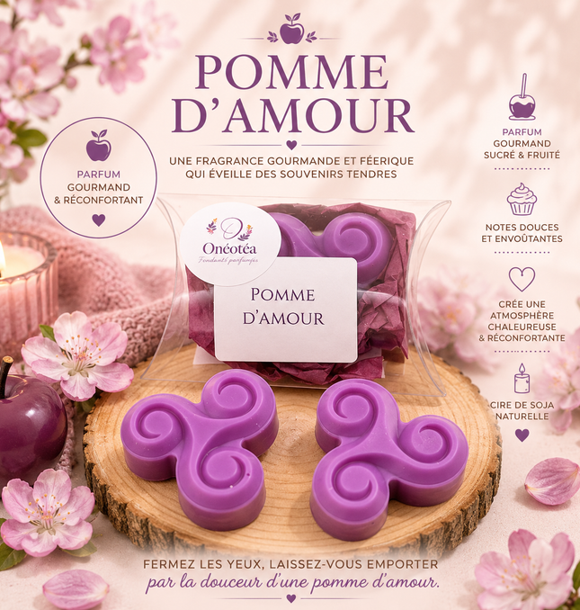 Onéotéa Éveil des Sens - L'artisanat parfumé à la française pour le bien-être
Fondant parfumé , Bougie parfumée