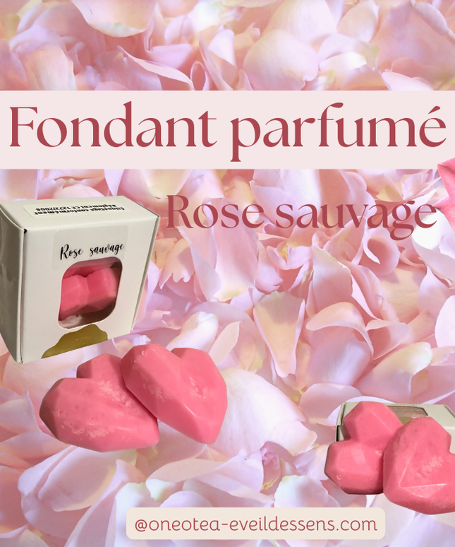🌸 Fondants Parfumés – Rose Sauvage - Onéotéa - Éveil des Sens