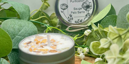 Bougie parfumée Sauge Blanche & Palo Santo