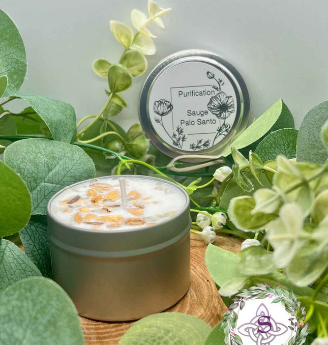 Bougie parfumée Sauge Blanche & Palo Santo