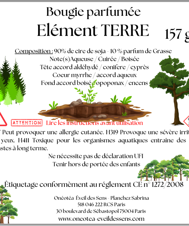 Bougies et fondants parfumés artisanaux, fabrication française naturelle.