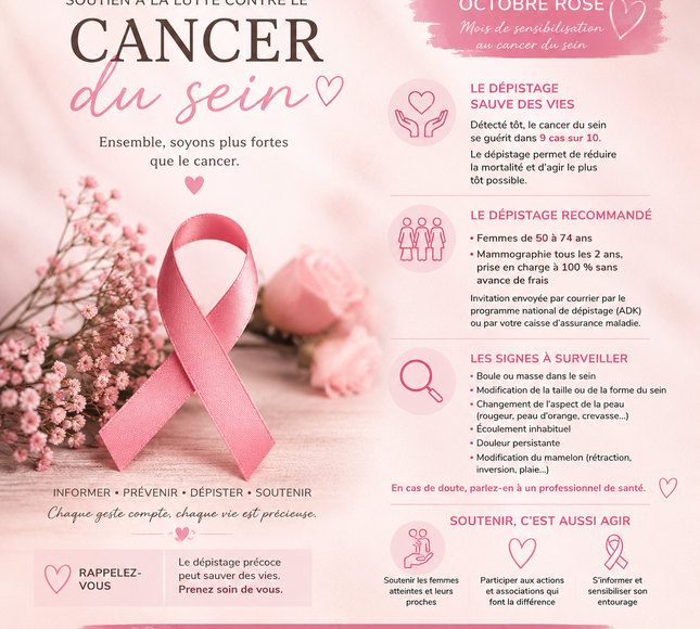 Bougie artisanale Flamme d’Espoir Octobre Rose soutien cancer du sein