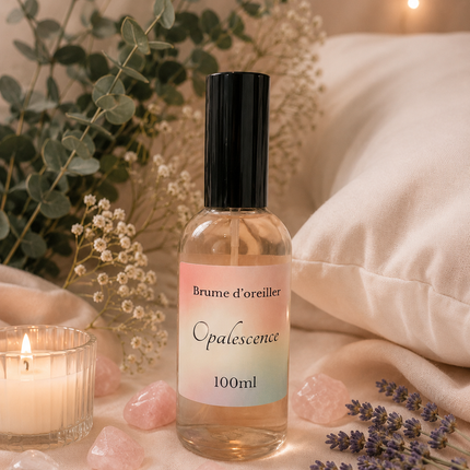 Brume d'oreiller Opalescence Cocoon parfum floral apaisant