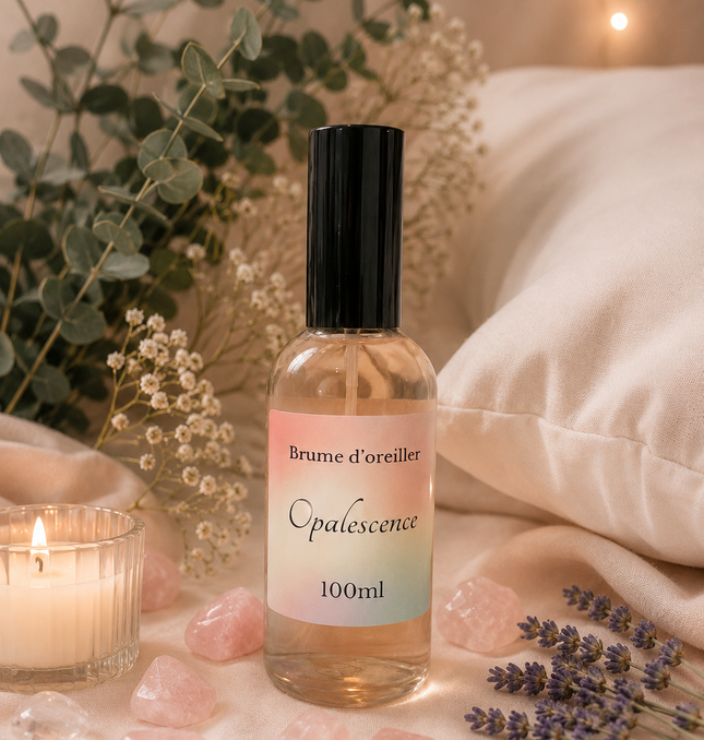 Brume d'oreiller Opalescence Cocoon parfum floral apaisant