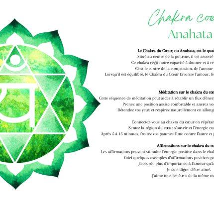 Collection artisanale de fioles des sept chakras en verre avec pierres et mantras