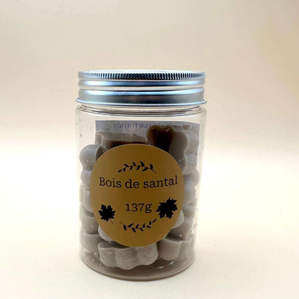 Fondants parfumés bois de santal ambiance apaisante et chaleureuse