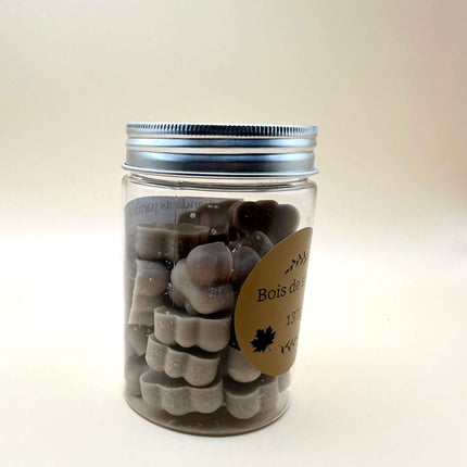 Fondants parfumés bois de santal cire végétale artisanale ambiance apaisante