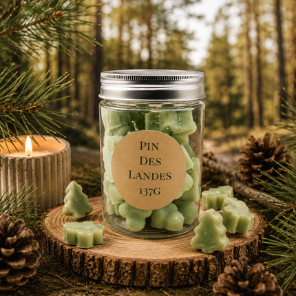 fondants parfumés pin des landes ambiance naturelle et apaisante